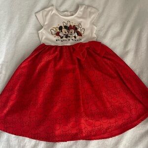 Disney Red and White Minnie Mouse Dress